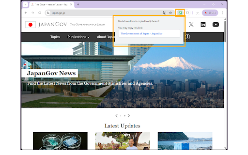 Copy URL And Title And SheetName screenshot 1