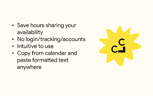 CopyCal screenshot 1