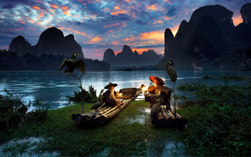 Cormorant Fishermen, Li River screenshot 1