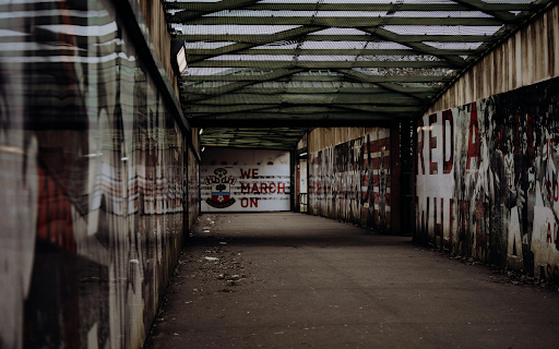 Corridor Above the Stands of St Marys Stadium screenshot 1
