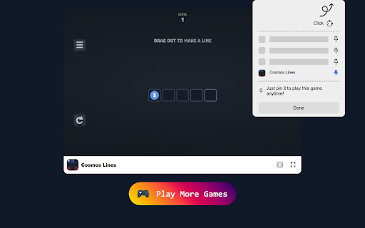 Cosmos Lines Game - Connect Stars and Explore the Galaxy! screenshot 1