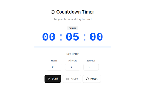 Countdown Timer screenshot 1