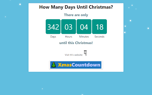 Countdown To Christmas screenshot 1