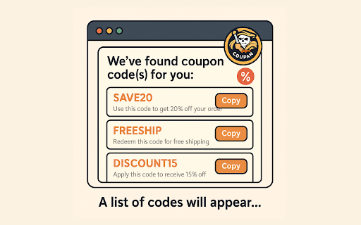 Coupon Panda screenshot 1
