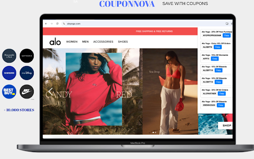 CouponNova - Auto Coupon Finder screenshot 1