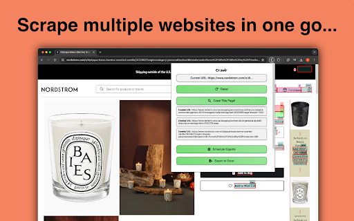 Crawlr - Data Scraping and Monitoring screenshot 1