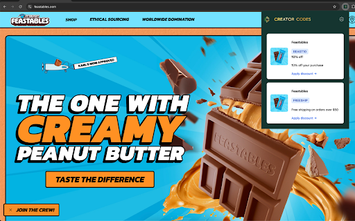 Creator Codes screenshot 1