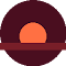 Crimson Sunset logo