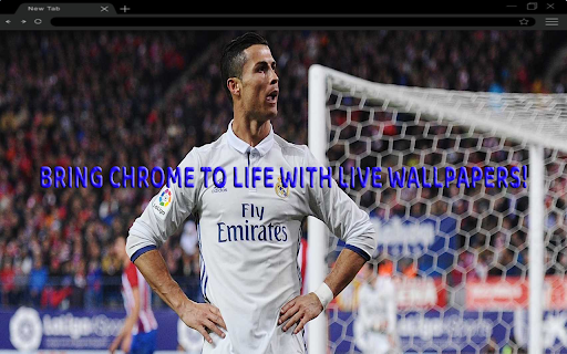 Cristiano Ronaldo LaLiga's Top 10 Goals Live Wallpaper screenshot 1