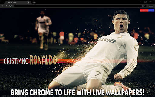 Cristiano Ronaldo Live Wallpaper screenshot 1