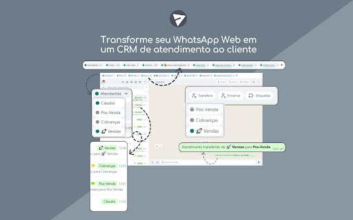 CRM multiatendimento Zap screenshot 1