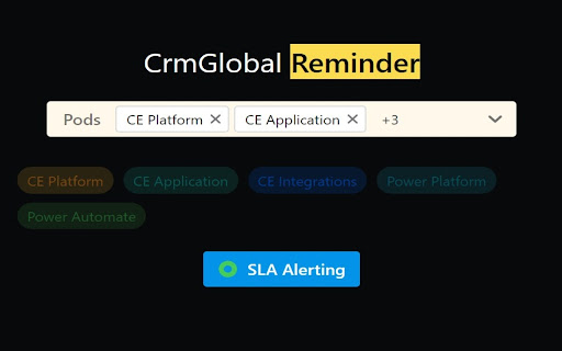 CrmGlobalReminder screenshot 1