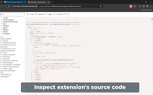 Crx Insider - View Trends and Source Code screenshot 1