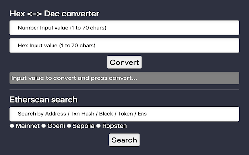 Crypto ToolBox screenshot 1