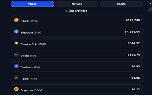 Crypto Tracker Pro screenshot 1