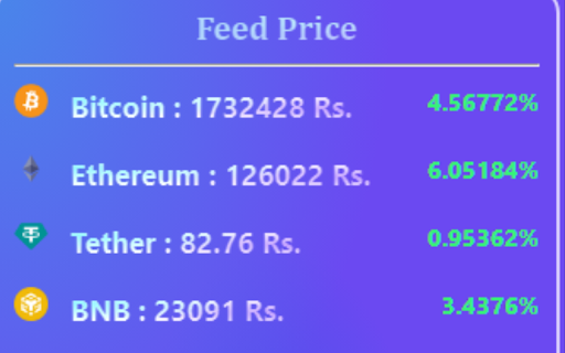 CryptoFeed screenshot 1