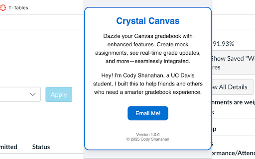 Crystal Canvas - Mock Assignments screenshot 1