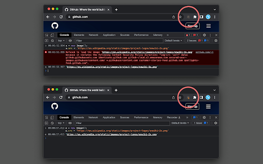 CSP Unblock screenshot 1