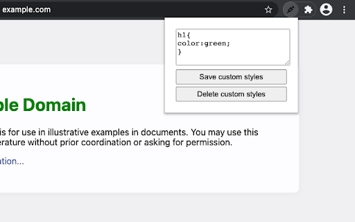 CSS inject screenshot 1