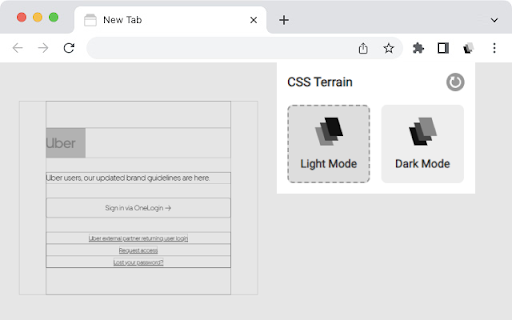 CSS Terrain screenshot 1