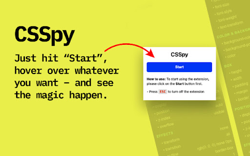 CSSpy screenshot 1