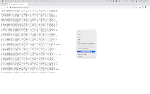CSV Viewer by Table Capture screenshot 1