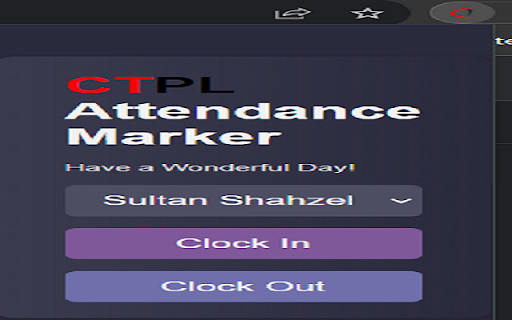CTPL Attendance screenshot 1