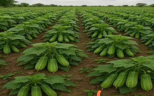 cucumber garden wallpaper screenshot 1