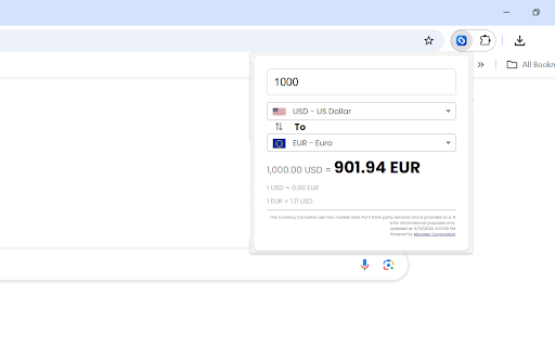 Currency Converter screenshot 1