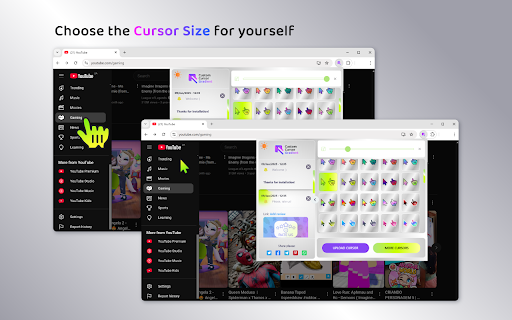Custom Cursor Gradient screenshot 1
