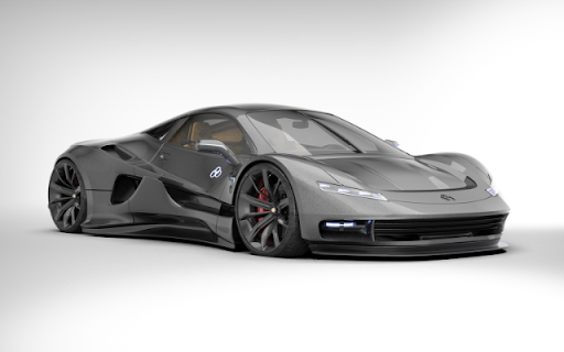Custom Hypercar Concept: A Vision of Future Performance screenshot 1