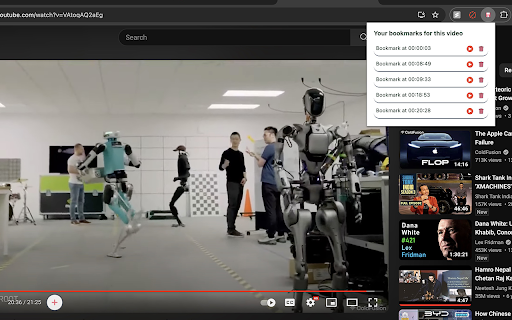 Custom Youtube Bookmark screenshot 1