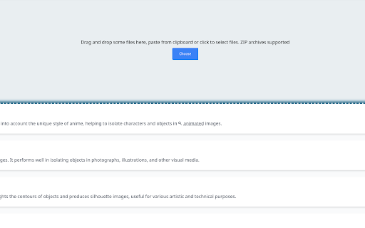 Cut out the background of an image screenshot 1