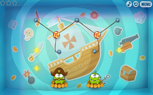 Cut the Rope: Time Travel on Chrome™ screenshot 1
