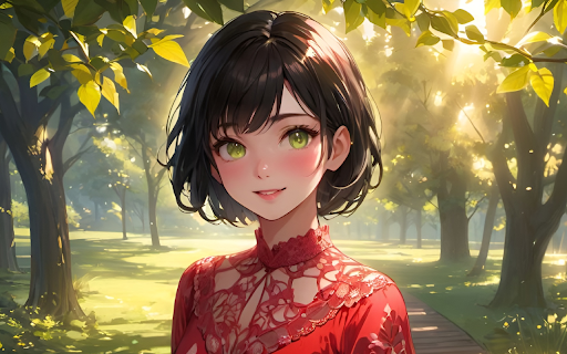 Cute Anime Girl screenshot 1