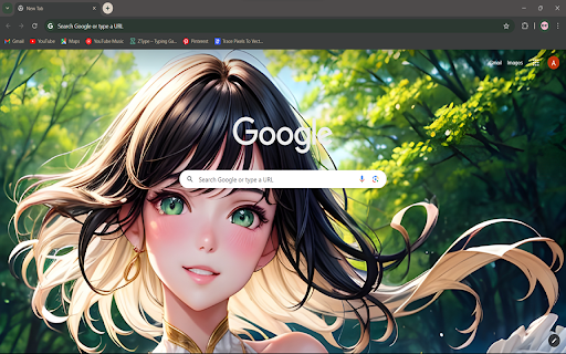 Cute Anime Girl screenshot 1