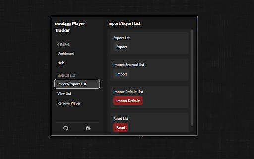 CWAL.gg Player Tracker screenshot 1
