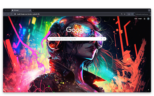 Cyber Girl Sunglasses (Live Wallpaper) screenshot 1