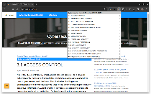 Cybersecurity Maturity Model screenshot 1