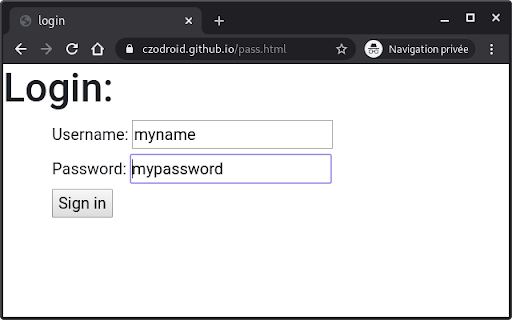 Czo Show Password screenshot 1