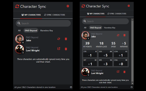 D&D Character Sync screenshot 1