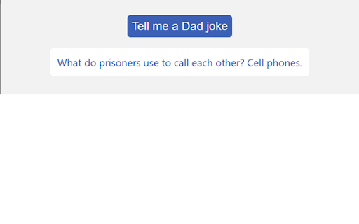 Dad joke screenshot 1