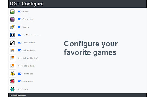 Daily Games Tracker screenshot 1