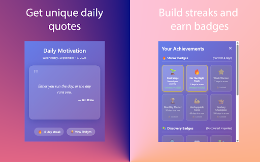 Daily Motivation - Streaks screenshot 1