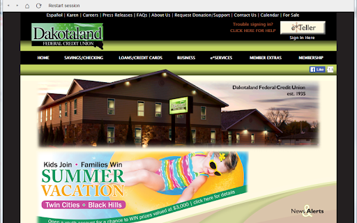 Dakotaland Kiosk screenshot 1