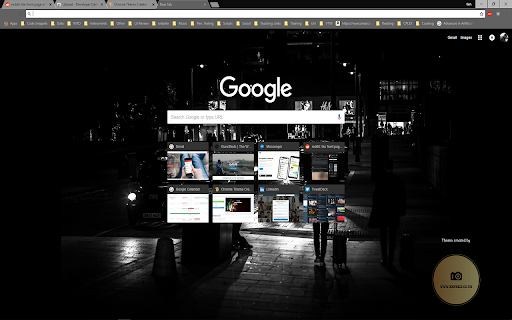 Dark City Theme screenshot 1