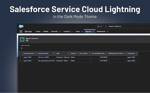 Dark Mode for Salesforce screenshot 1