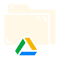 Dark Mode Google Drive logo