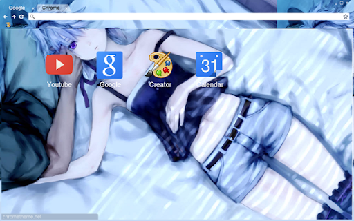 Darker than Black anime Cute Yin theme screenshot 1