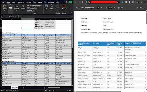 Data Cloud Schema Sync screenshot 1